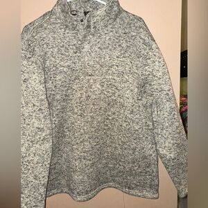 Grey and white sweater #casual